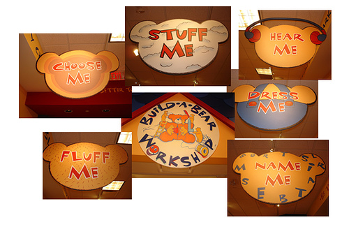 build a bear workshop process steps