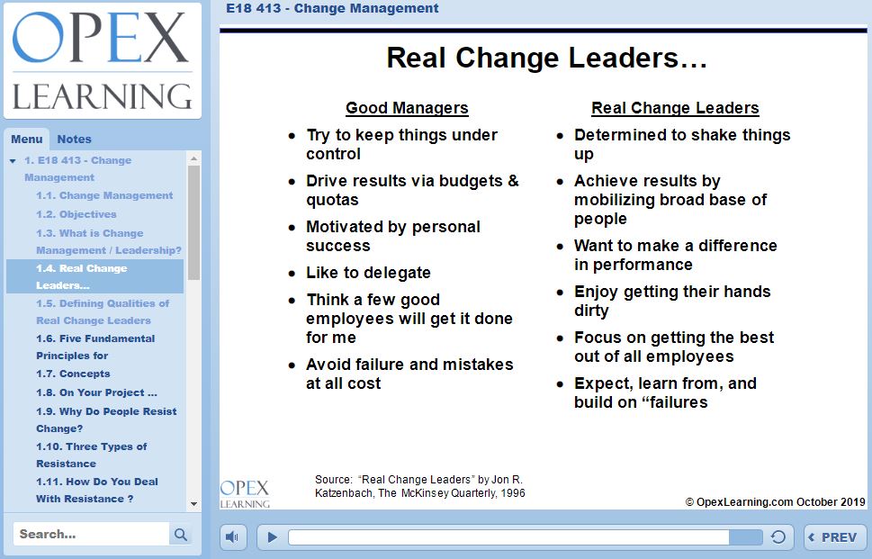 Change Management